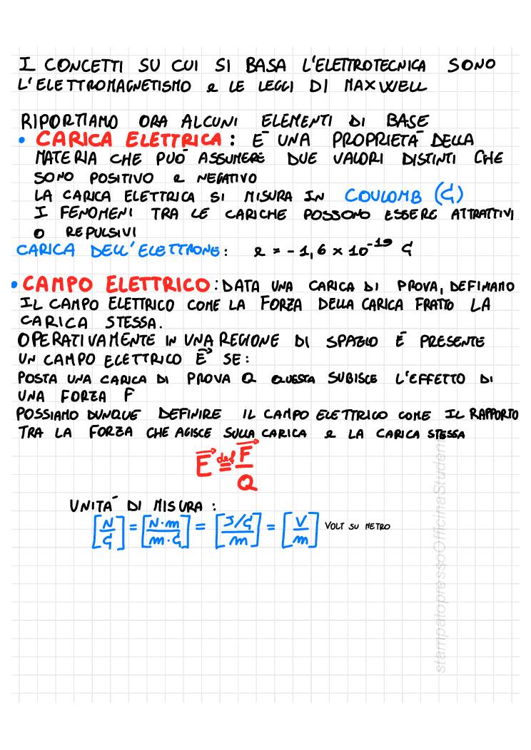 Elettrotecnica - Officina Studenti